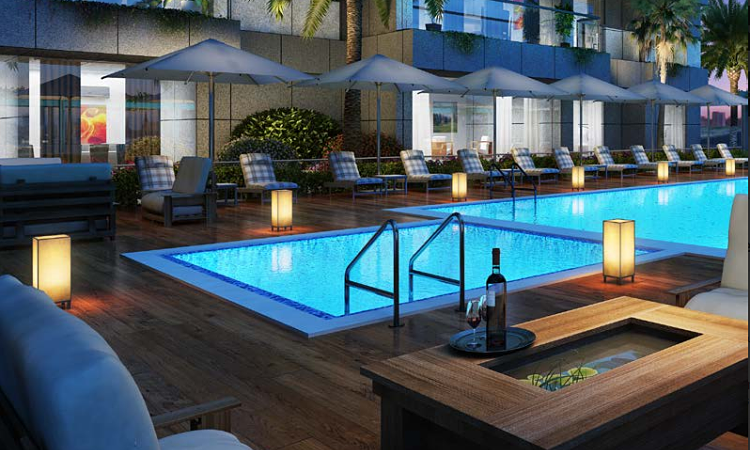 Azizi Star - Swimming Pool Azizi Star | Furnished Hotel Apartments in Al Furjan