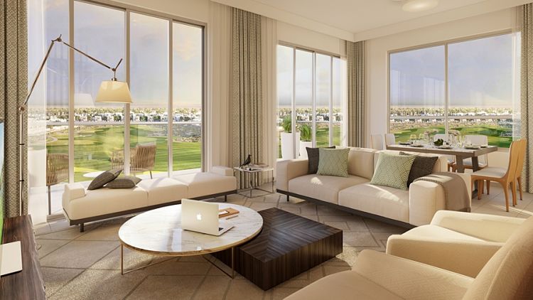 Golf Views - Lavish Living Room