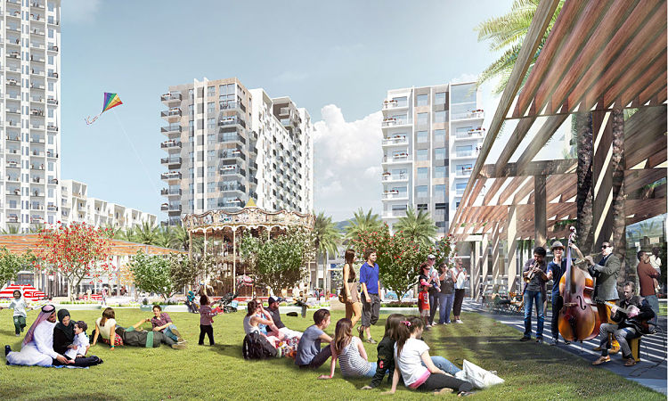 Hayat Boulevard by Nshama | Mid-rise apartment residence in Nshama Town Square