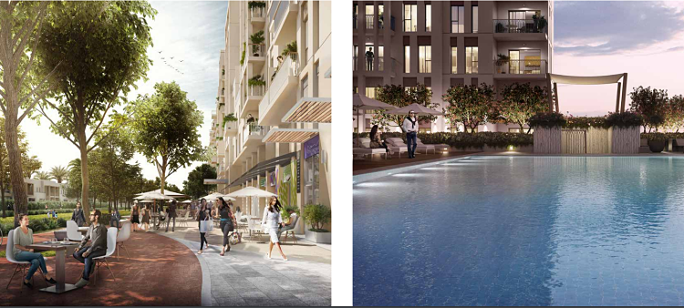 Zahra Breeze by Nshama | Premium Apartments in Town Square Dubai