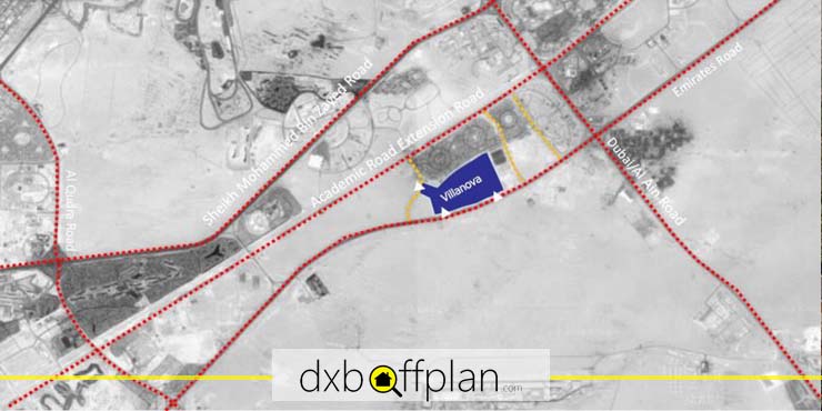 Villanova Dubai Location