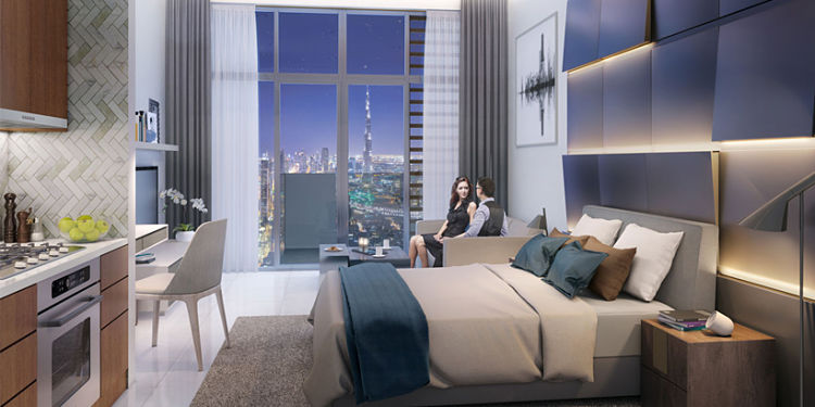 Farhad Azizi Residence | Modern Apartments in Dubai Healthcare City