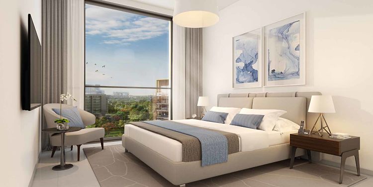 Park Point Apartments - Elegant Bedroom Park Point Apartments in Dubai Hills Estate| Emaar Properties