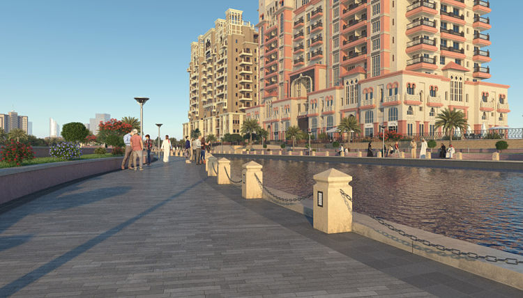 Canal Residence West is a residential development by Dubai Sports City 