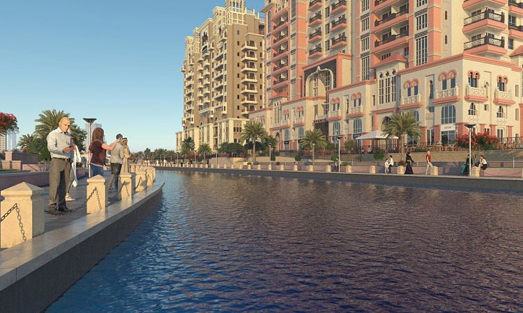 Canal Residence West is a residential development by Dubai Sports City