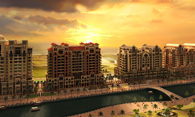 Canal Residence West is a residential development by Dubai Sports City