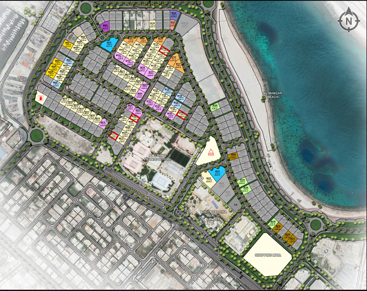 Al Mamzar District Plot by Meraas Villa Plot in Cairo Road