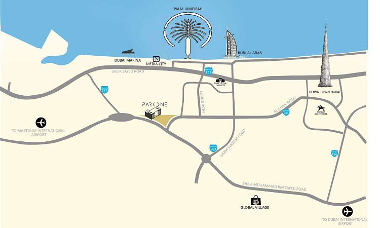 Park One Residences in Downtown Dubai | Swiss Property