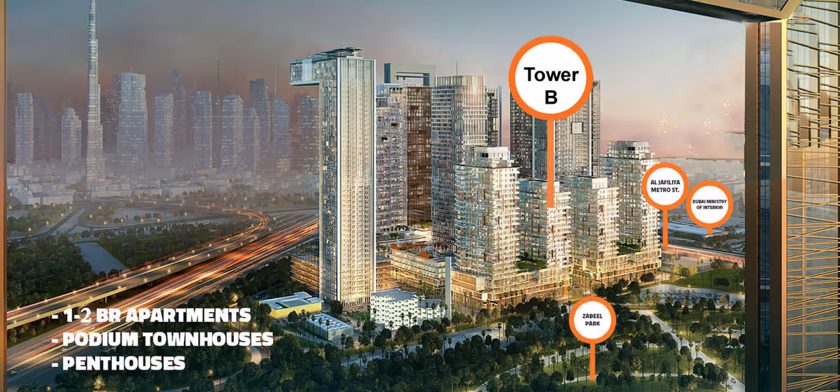 Wasl1 Park Gate Residences Tower B