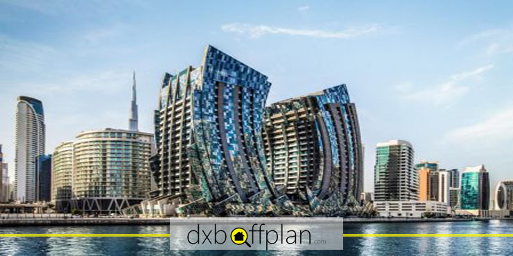 DaVinci Tower is Located Adjacent to Dubai Water Canal