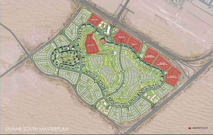Properties for sale in Emaar South | List of Off Plan projects in Emaar South
