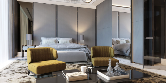 22 Carat Penthouse - Bedroom