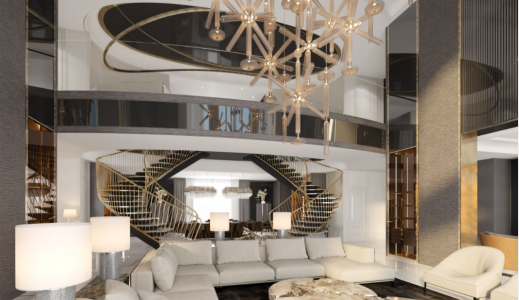 22 Carat Penthouse - Bedroom