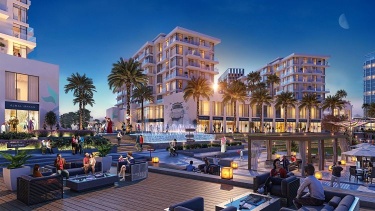 Blue Bay Apartments Ajmal Makan in Sharjah Waterfront City | Sharjah Oasis Real Estate