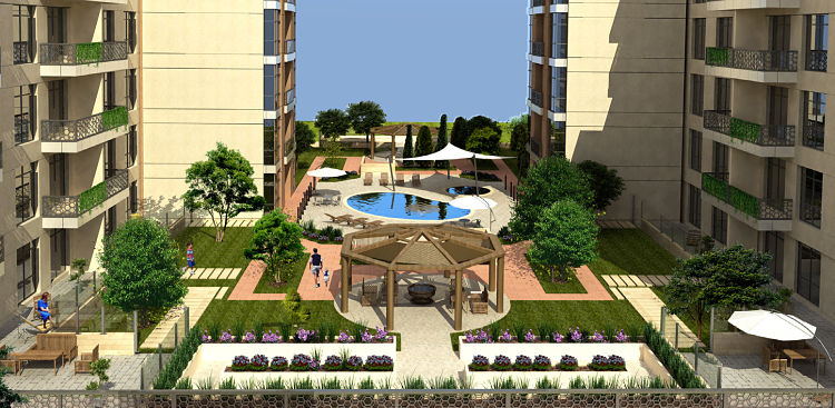 Green Diamond One-| Residential Apartments 2BR&3BR | Arjan|