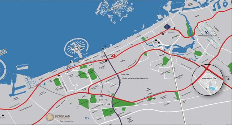 Lawnz by Danube - Location Map