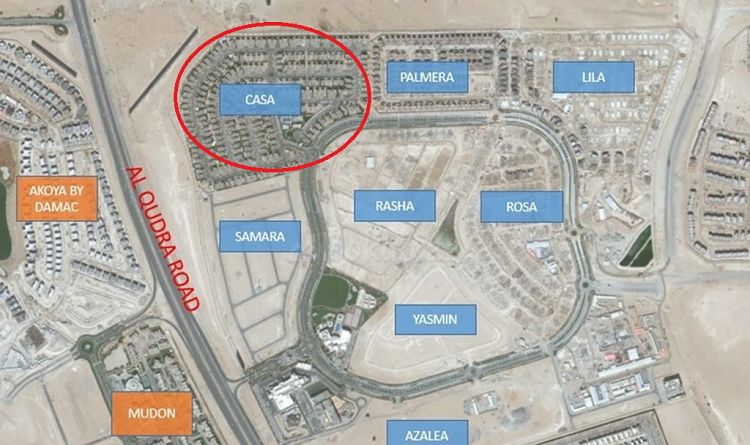 Casa Villas - Location Map