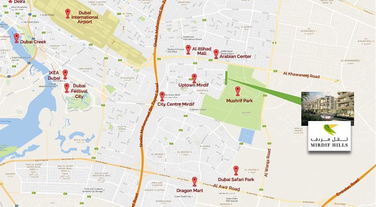 Al Mutaqa Avenue Residential Units in Mirdif Hills