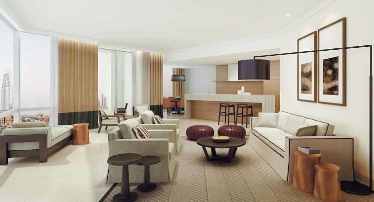 Vida Residence Downtown by Emaar - Living Area