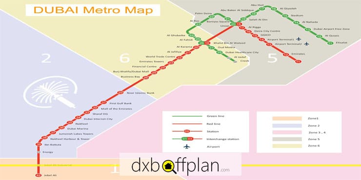 The ways and means taken by the Dubai Metro
