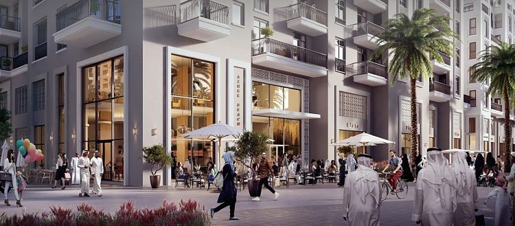 Azure Beach Residences - High-End Amenities Azure Beach Residences in Maryam Island is a water-front development comprising of studio,1BR, 2BR& 3BR apartments by Eagle Hills Developers.