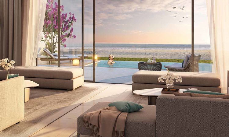 Sea Villas by Ajmal Makan is a residential community offering 5BR & 6BR independent villas in Sharjah Waterfront City with premium amenities.