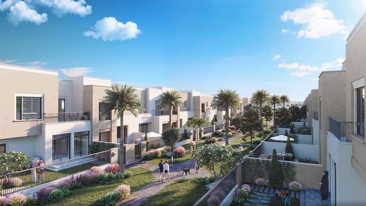 SAMA Townhouses in Town Square Dubai | NSHAMA Developers
