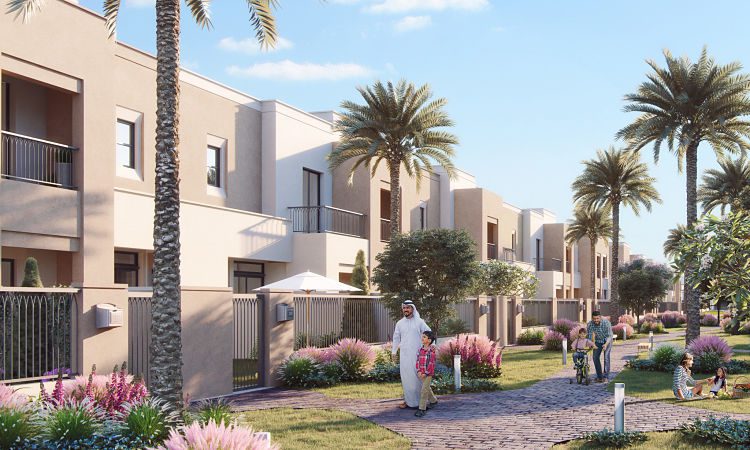 SAMA Townhouses in Town Square Dubai | NSHAMA Developers