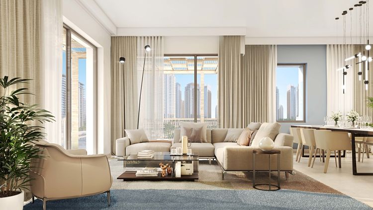 Breeze Creek Beach in Dubai Creek Harbour | Emaar Properties