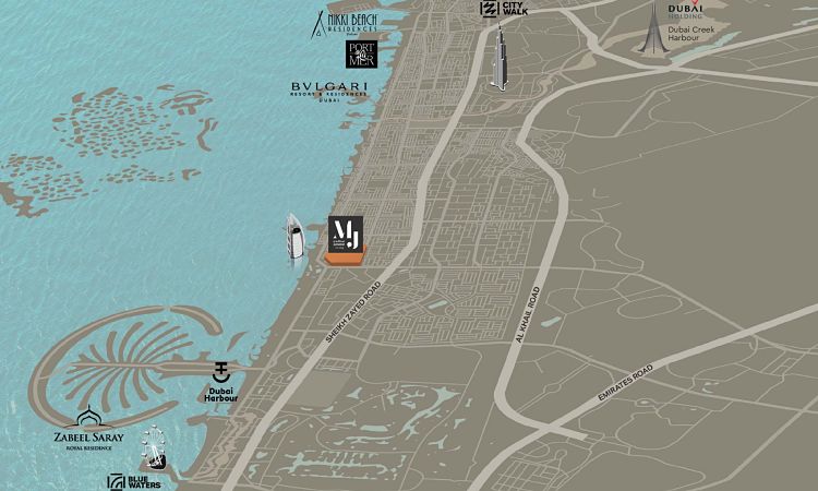 Madinat Jumeirah Living is a new residential development by Dubai Holding featuring 1BR, 2BR, 3BR & 4BR apartments near Burj Al Arab, Jumeirah.