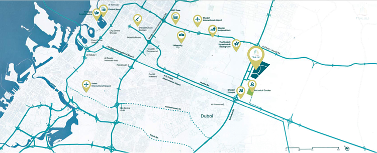 Residential Plot in Tilal City Sharjah | Tilal Properties