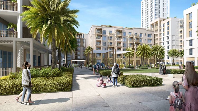 Sunset Creek Beach in Dubai Creek Harbour | Emaar Properties