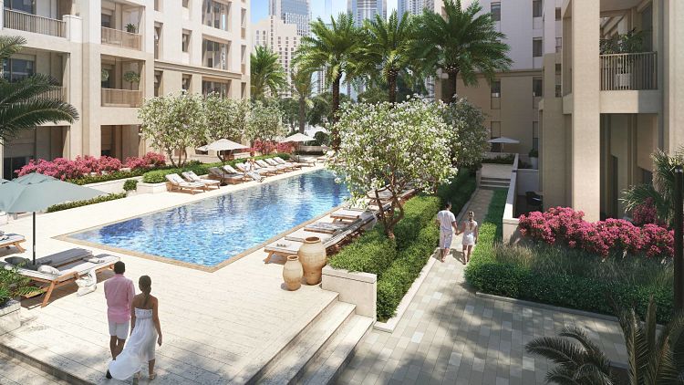 Sunset Creek Beach in Dubai Creek Harbour | Emaar Properties
