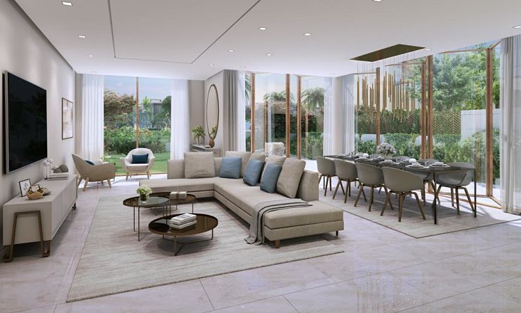 Villa Amalfi is a residential development comprising of 3BR, 4BR, 5BR Villas by Meeras Holding at Jumeirah Bay. 