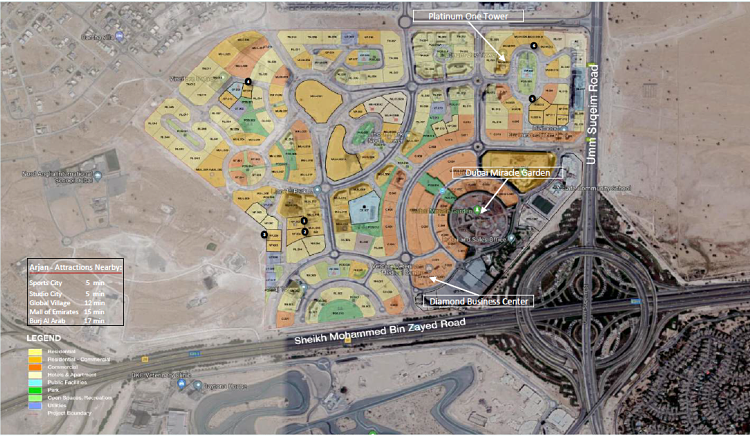 Arjan Plot by Dubai Holding | Plot for sale in Arjan