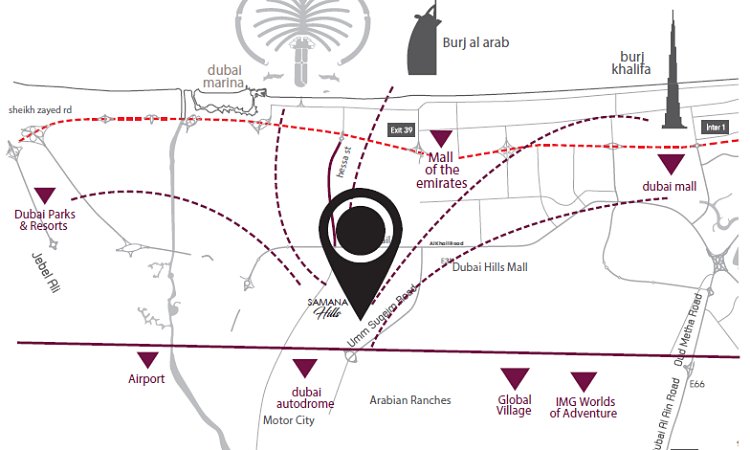 Samana Hills in Arjan | Samana Developers
