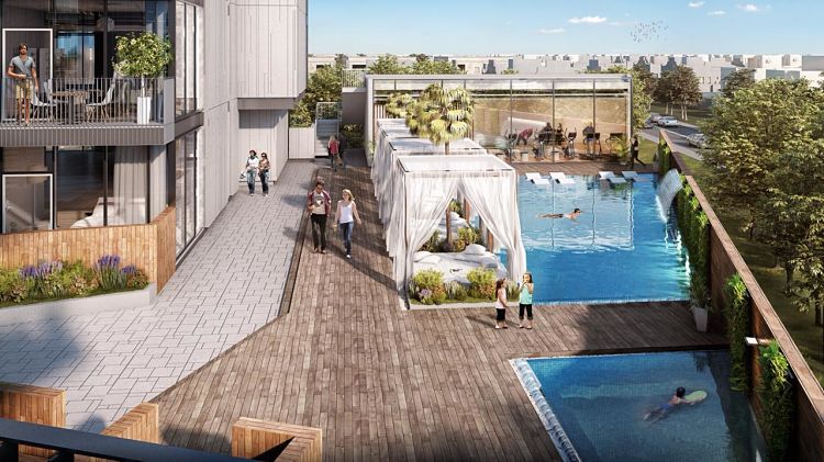 Q Garden Apartments at Arjan | AYS Developers