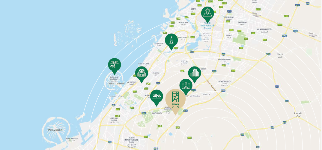 Rukan Townhouses at Wadi Al Safa, Dubai Land | Continental Investments