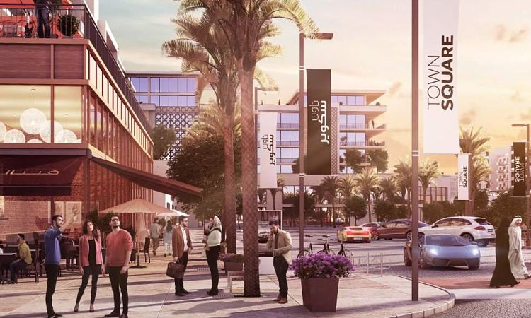 Safi Townhouses at Town Square Dubai | Nshama Property Developers Dubai