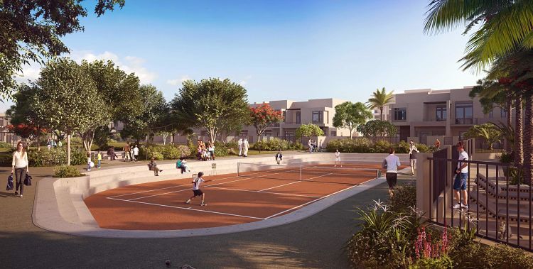 Safi Townhouses at Town Square Dubai | Nshama Property Developers Dubai