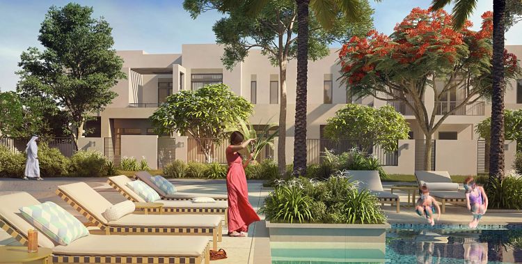 Safi Townhouses at Town Square Dubai | Nshama Property Developers Dubai