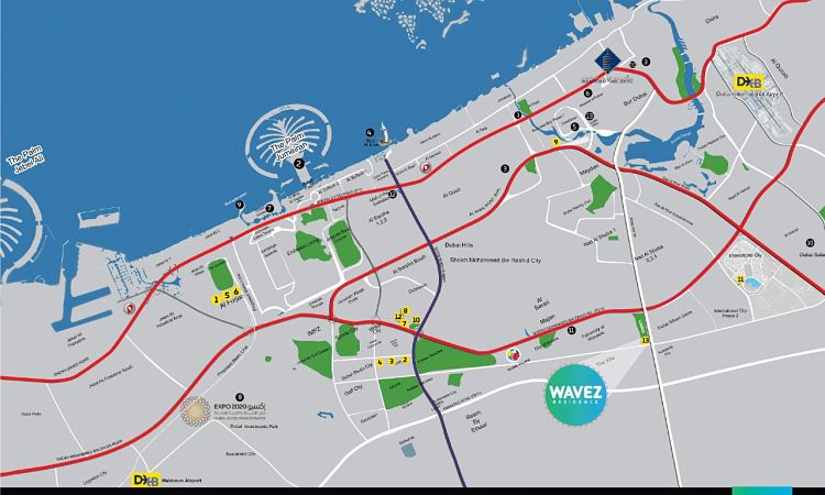 Wavez Residence in Liwan, Dubailand | Luxurious Apartments by Danube Properties