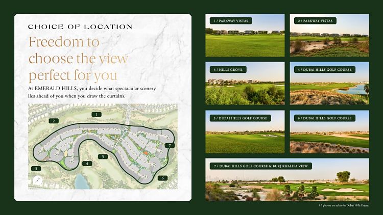 Emerald Hills Plot at Dubai Hills Estate | Emaar Properties