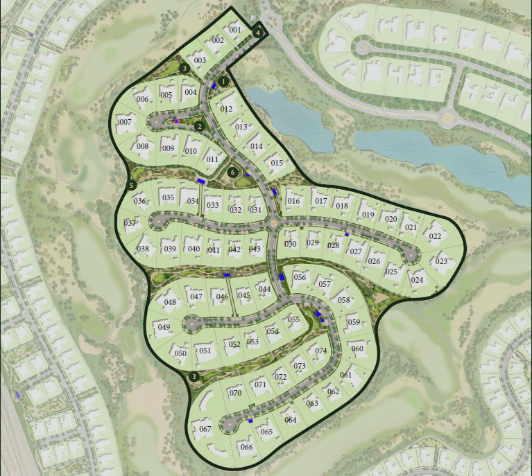 Dubai Hills View Plot at Dubai Hills Estate - Master Plan