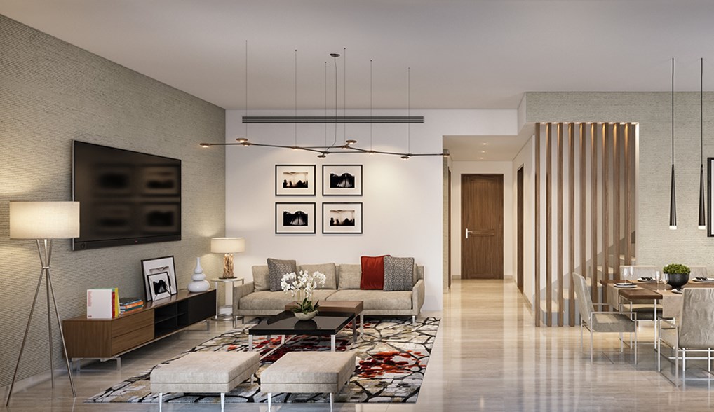 Sama Majlis Villas - Stylish Living Room Signature Villas in Nasma Residences | Arada Property Developer