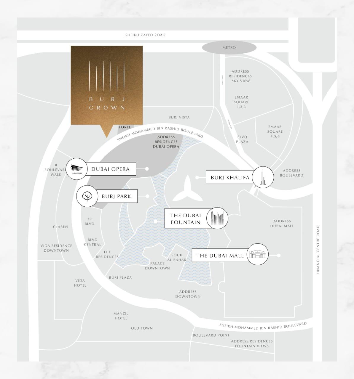 Burj Crown at Downtown Dubai | Emaar Properties