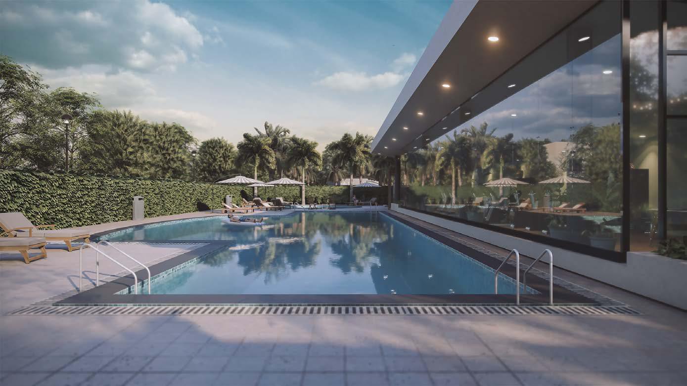 SSC Villas at Sharjah Sustainable City - Pool Area