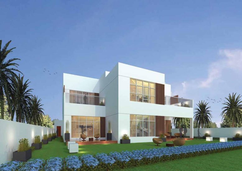 Al Furjan Villas at the Estate Residence By Mag Property Development - exterior 5 bedroom with garden