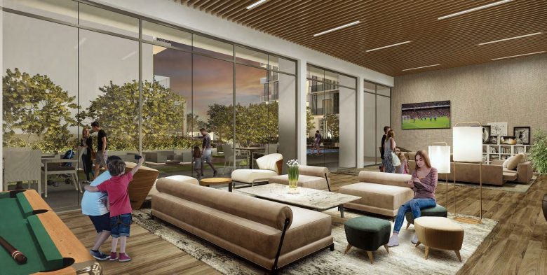 Juman Two Apartments located at Al Mouj Muscat | Lounge Area for residents