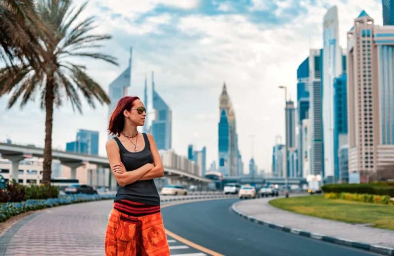 Dubai people enjoying the freedom given